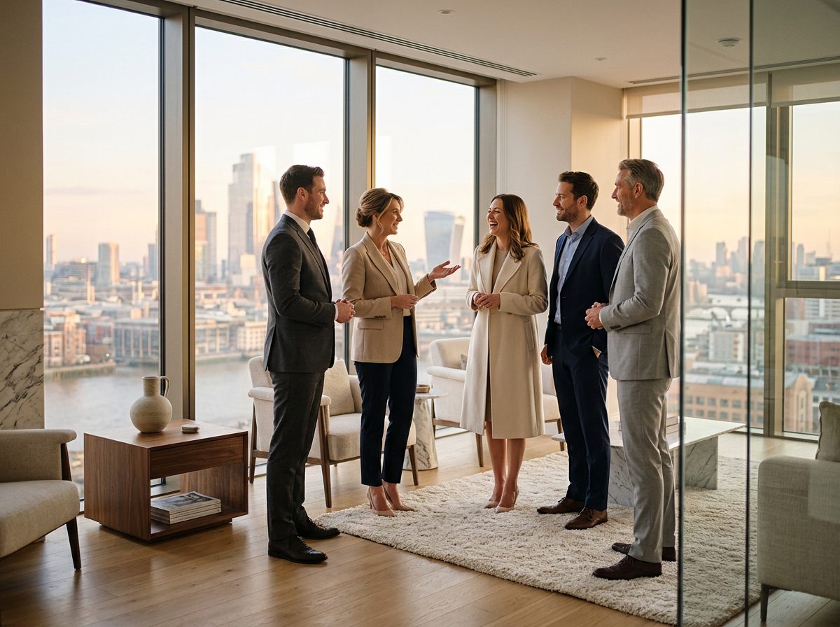 Hunter & Fox consultants with clients